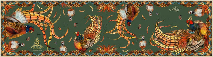 Clare Haggas Narrow Scarf - Heads or Tails