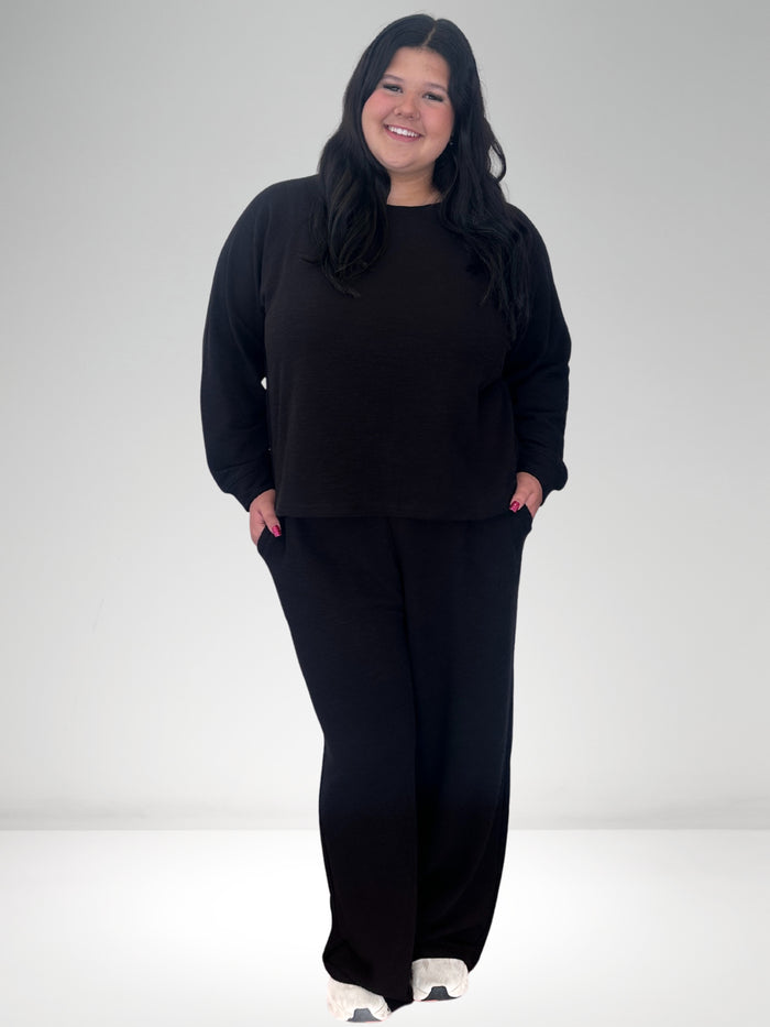 Comfy Long Sleeve Top & Pants Set