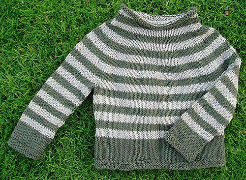 Concentric Circles Pullover - Children's Pattern-Patterns-Kira K Designs-Alpaca Direct