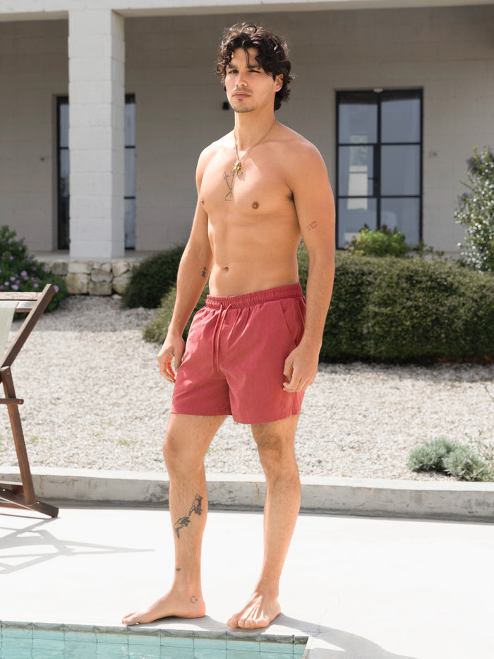 Conrad Swim Shorts - Red