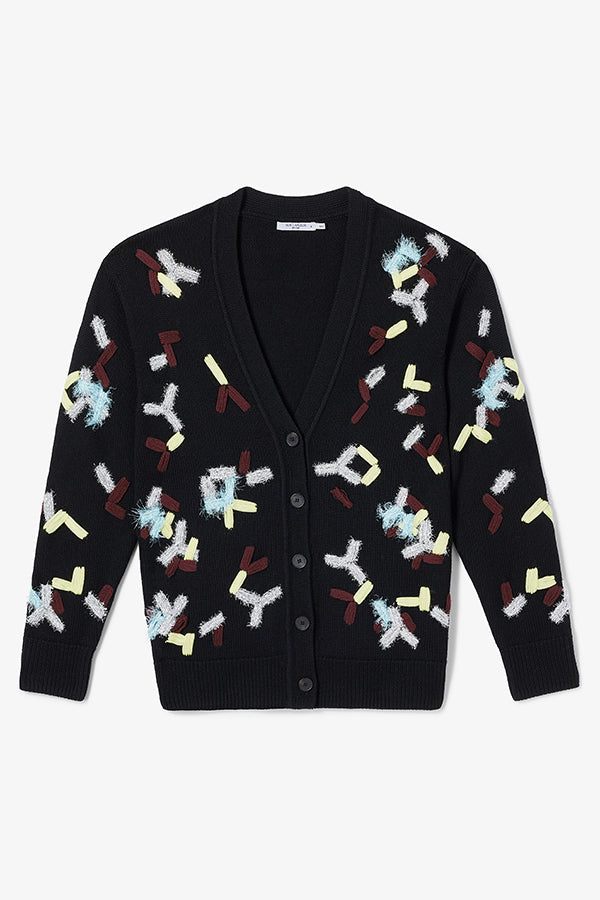 packshot image of the cookie cardigan in confetti | Exclude | Still