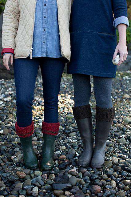 Cozy Boot Cuffs by Churchmouse Yarns and Teas-Patterns-Churchmouse Yarns-Alpaca Direct