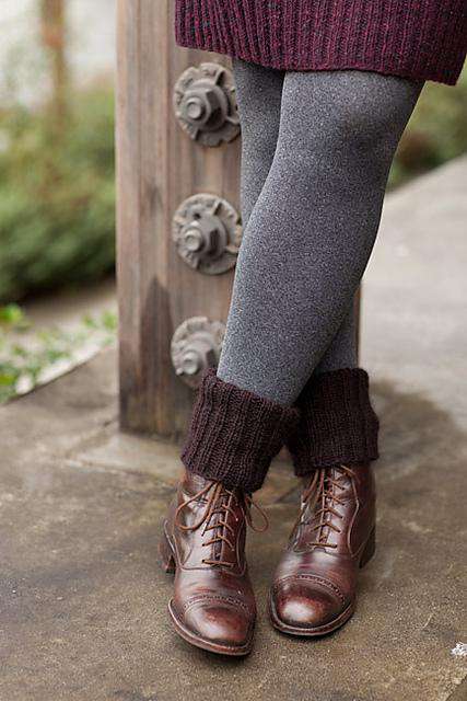 Cozy Boot Cuffs by Churchmouse Yarns and Teas-Patterns-Churchmouse Yarns-Alpaca Direct