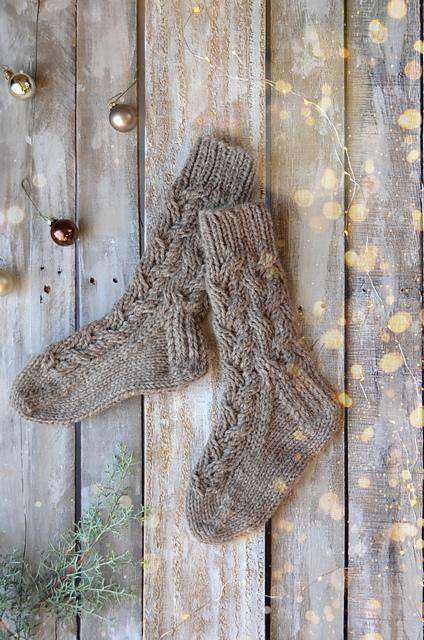 Cozy House Socks by Amy Gunderson-Patterns-Universal Yarns-Alpaca Direct