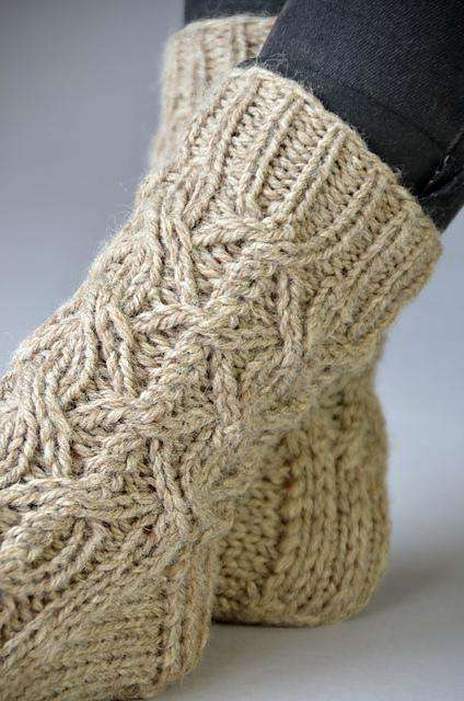 Cozy House Socks by Amy Gunderson-Patterns-Universal Yarns-Alpaca Direct