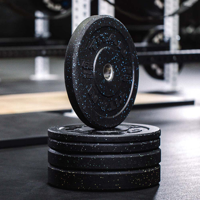 260 LB Set Crumb Rubber Bumper Plates