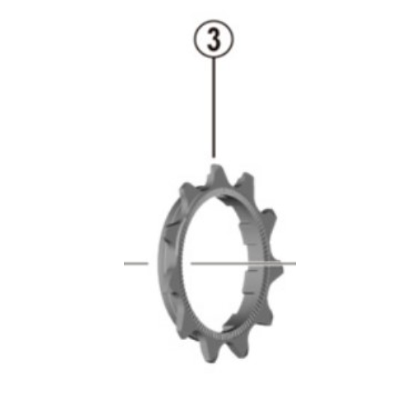 CS-LG600 SPROCKET 11T LINKGLIDE ONLY Compatible with 9/10/11sp LG