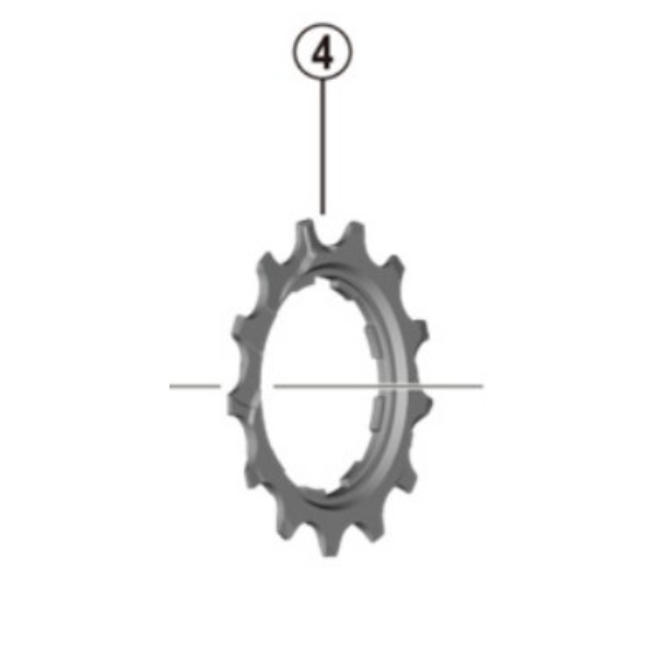 CS-LG600 SPROCKET 13T LINKGLIDE ONLY Compatible with 9/10/11sp LG