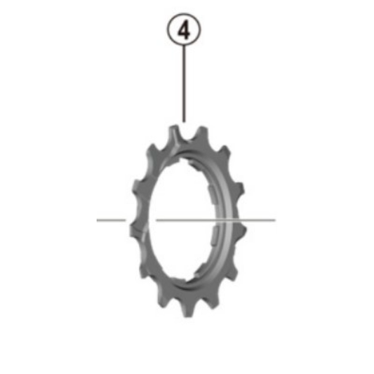 CS-LG600 SPROCKET 13T LINKGLIDE ONLY Compatible with 9/10/11sp LG