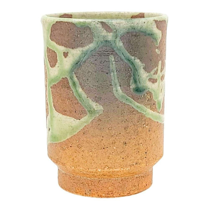 Cup - Large Scarlet Shigaraki-yaki by Asemi Co.