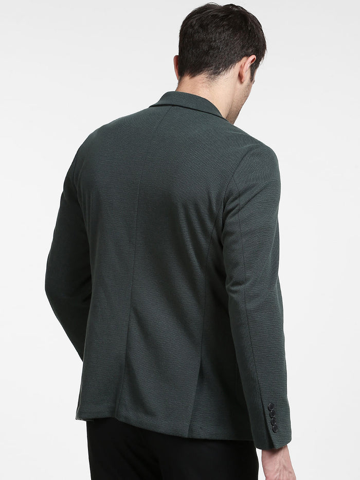 Dark Green Formal Blazer