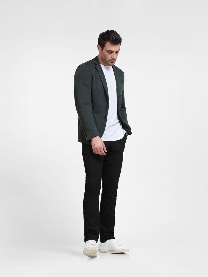 Dark Green Formal Blazer