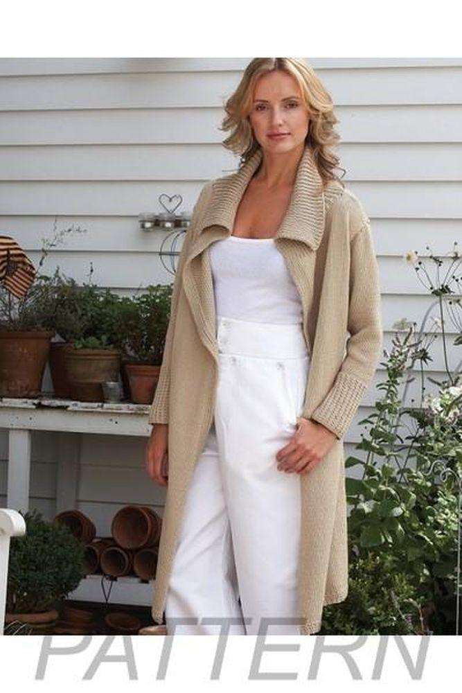 Debbie Bliss 03 Long Cardigan PATTERN ONLY-Patterns-Debbie Bliss-Alpaca Direct