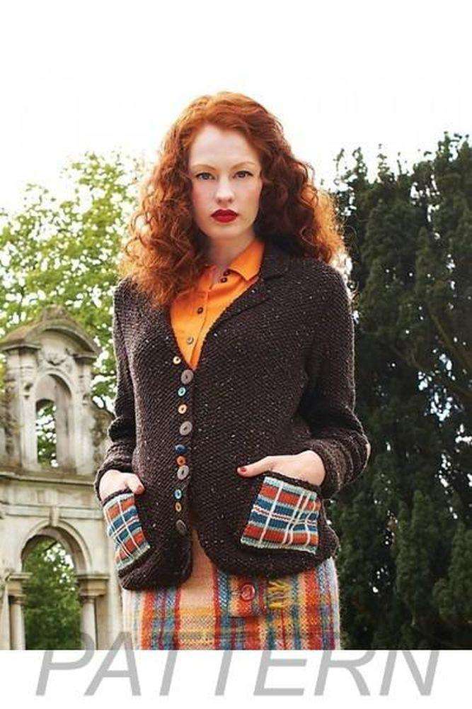 Debbie Bliss 04 Tweed Jacket PATTERN ONLY-Patterns-Debbie Bliss-Alpaca Direct