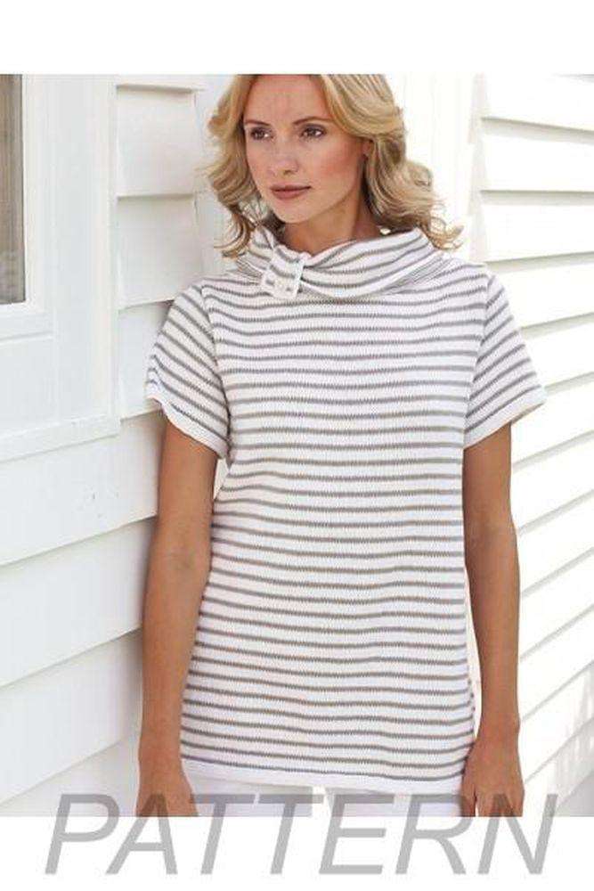 Debbie Bliss 05 Striped Top PATTERN ONLY-Patterns-Debbie Bliss-Alpaca Direct