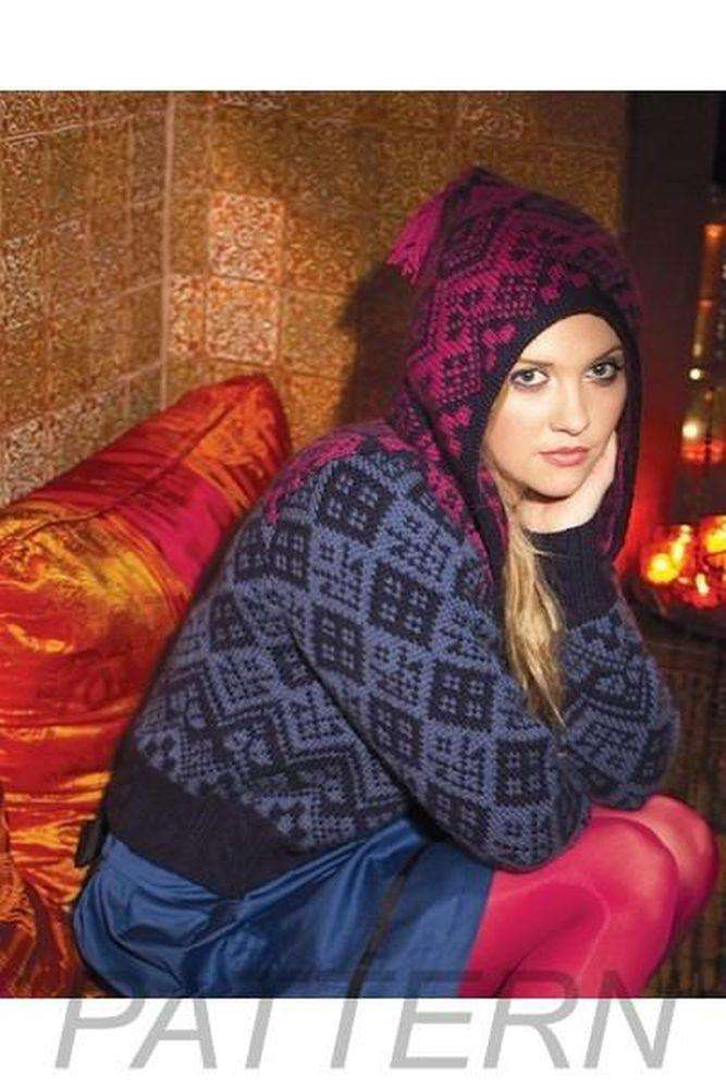 Debbie Bliss 07 Scandinavian Hoodie PATTERN ONLY-Patterns-Debbie Bliss-Alpaca Direct