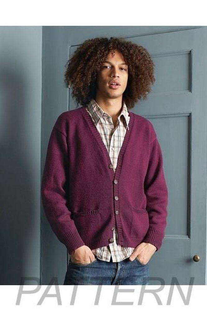 Debbie Bliss 11 Man's Classic Cardigan PATTERN ONLY-Patterns-Debbie Bliss-Alpaca Direct