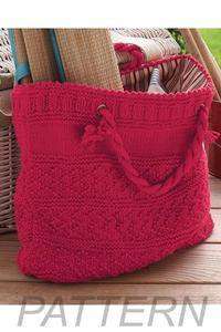 Debbie Bliss 14 Guernsey-Style Bag PATTERN ONLY-Patterns-Debbie Bliss-Alpaca Direct