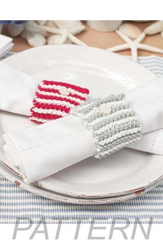 Debbie Bliss 15 Napkin Rings PATTERN ONLY-Patterns-Debbie Bliss-Alpaca Direct