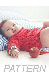 Debbie Bliss Garter Stitch Pullover PATTERN ONLY-Patterns-Debbie Bliss-Alpaca Direct