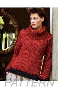 Debbie Bliss Mock Rib Sweater PATTERN ONLY-Patterns-Debbie Bliss-Alpaca Direct