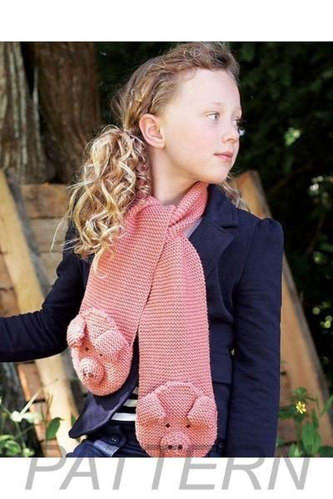 Debbie Bliss Pig Scarf PATTERN ONLY-Patterns-Debbie Bliss-Alpaca Direct