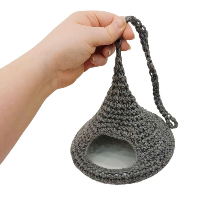 Decor - Large Hanging Pod (Medium Gray) by World of Whimm
