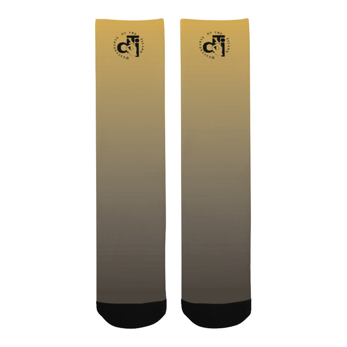 Descendants of The Island Gold Socks