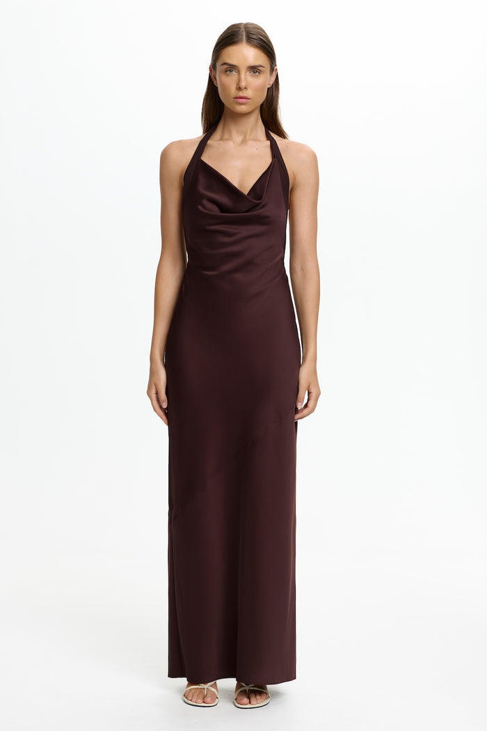 Devlyn Halter Maxi Dress