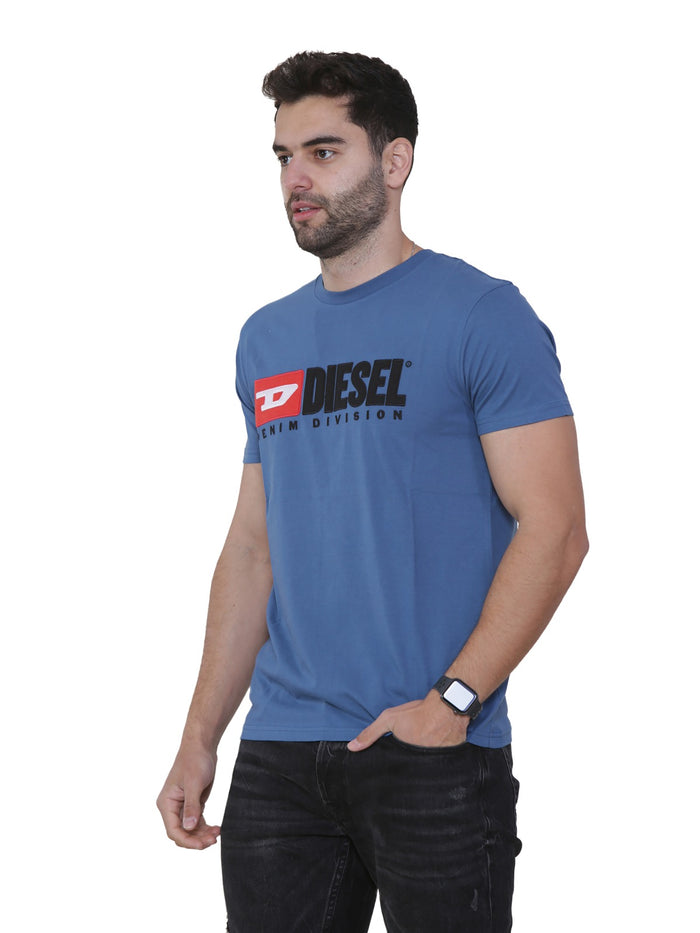 DIESEL DIVI Diesel Mens Short Sleeve T Shirt | T-Diego Division DIESEL RAWDENIM