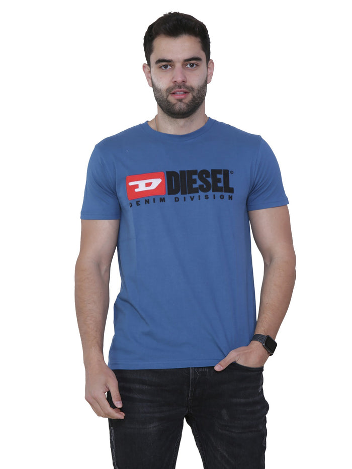 DIESEL DIVI Diesel Mens Short Sleeve T Shirt | T-Diego Division DIESEL RAWDENIM
