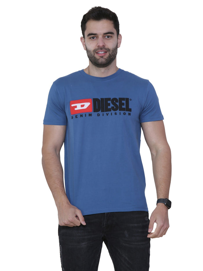 DIESEL DIVI Diesel Mens Short Sleeve T Shirt | T-Diego Division DIESEL RAWDENIM