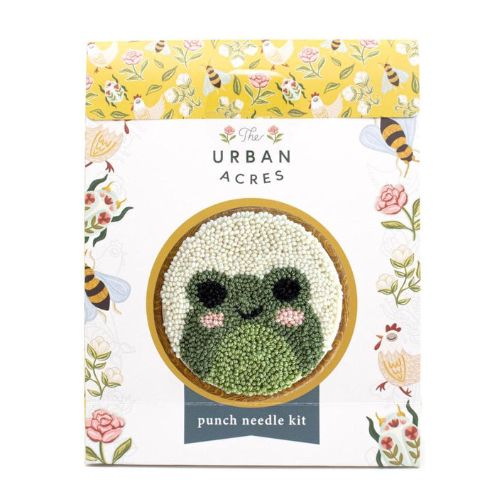 DIY Kit - Frog Punch Needle Kit by The Urban Acres