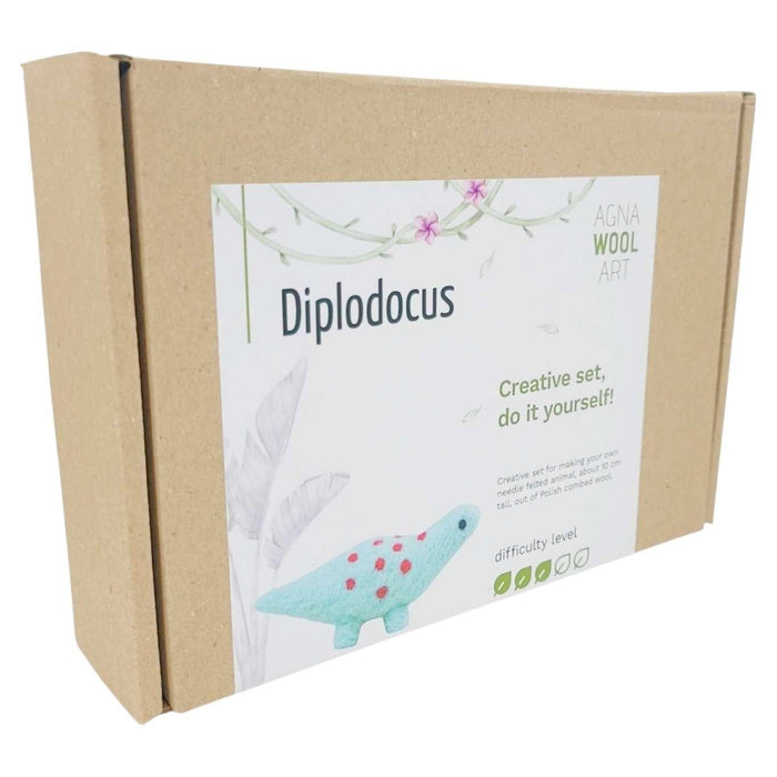 DIY Kit - Needle Felting - Diplodocus by Benzie Design