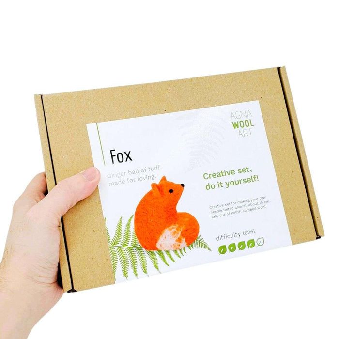 DIY Kit - Needle Felting - Fox by Benzie Design