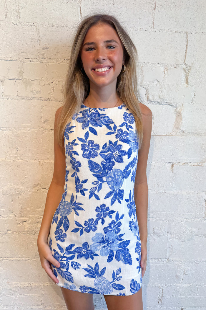Downy Floral Dress, adeline boutique, dallas boutique, boutique