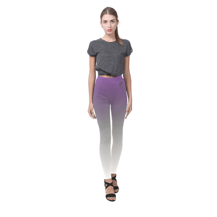 dti purpleness fade leggings All-Over Leggings (Model L01)