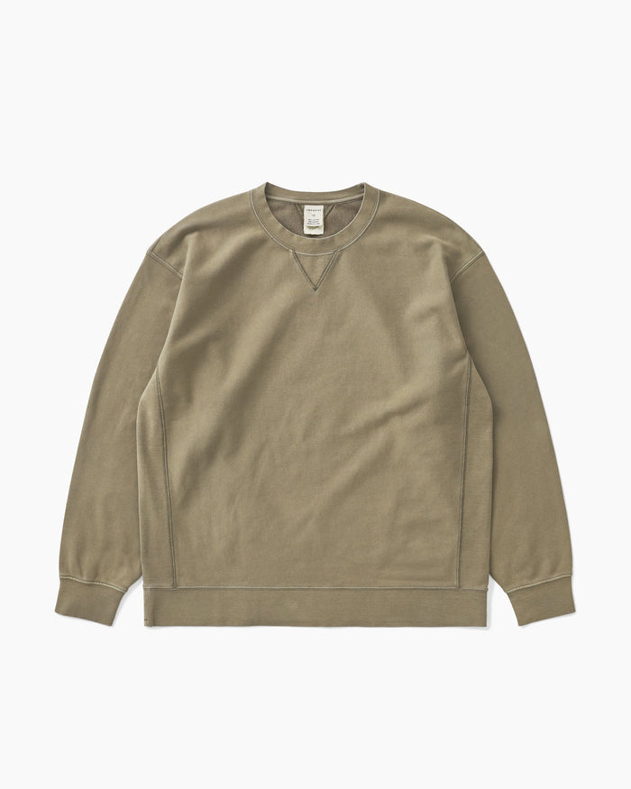 Dyed Stock Crewneck Mud