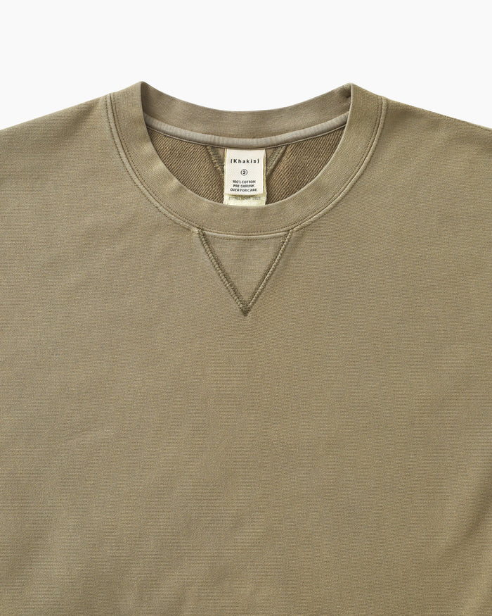 Dyed Stock Crewneck Mud