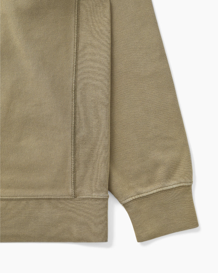 Dyed Stock Crewneck Mud