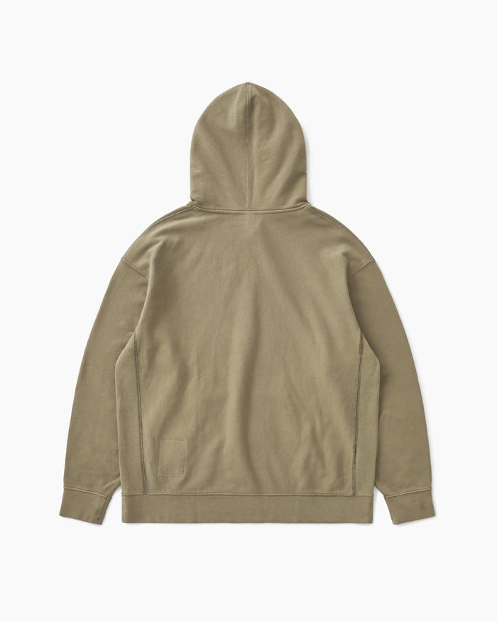 Dyed Stock Hoodie Mud