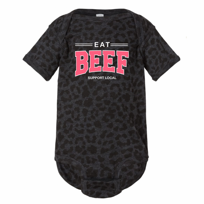 Eat Beef Support Local Pink– Infant/Toddler/Youth
