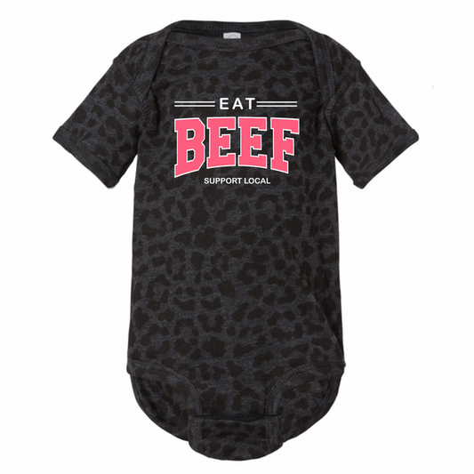 Eat Beef Support Local Pink– Infant/Toddler/Youth