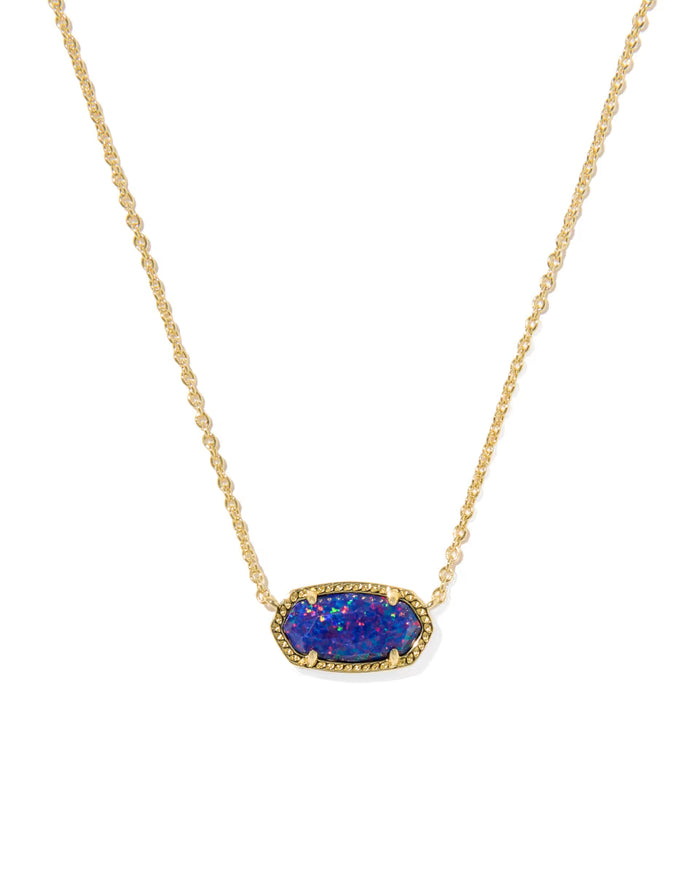 Elisa Gold Pendant Necklace