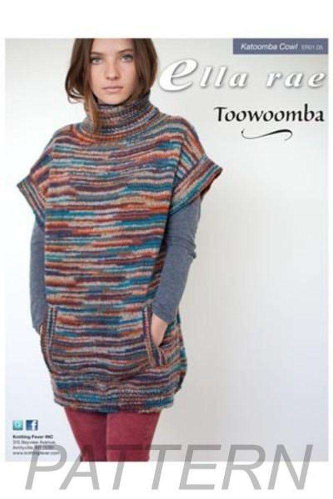 Ella Rae Toowoomba 'Katoomba' Cowl PATTERN ONLY-Patterns-Ella Rae-Alpaca Direct