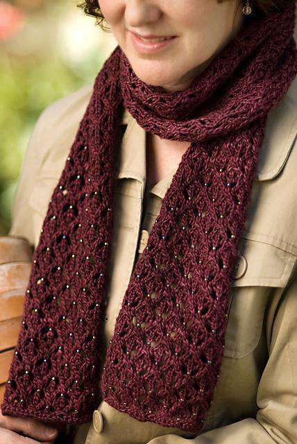 English Mesh Lace Scarf by Churchmouse Yarns and Teas-Patterns-Churchmouse Yarns-Alpaca Direct