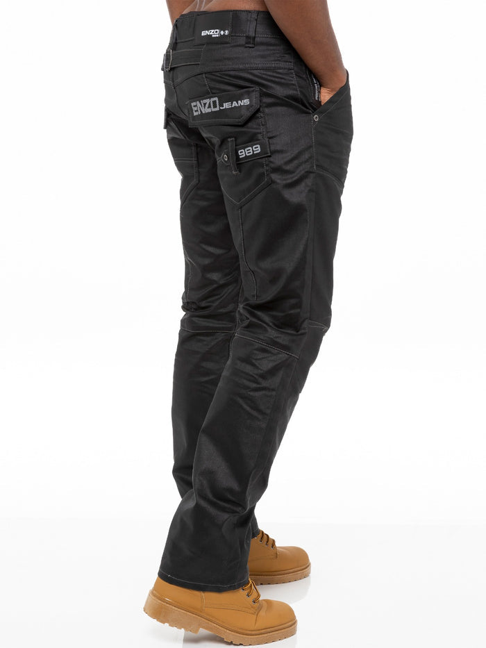 EZ243-EZ244-EZ313 Mens Straight Fit Denim Jeans EZ243 - EZ244 | Enzo Designer Menswear ENZO RAWDENIM