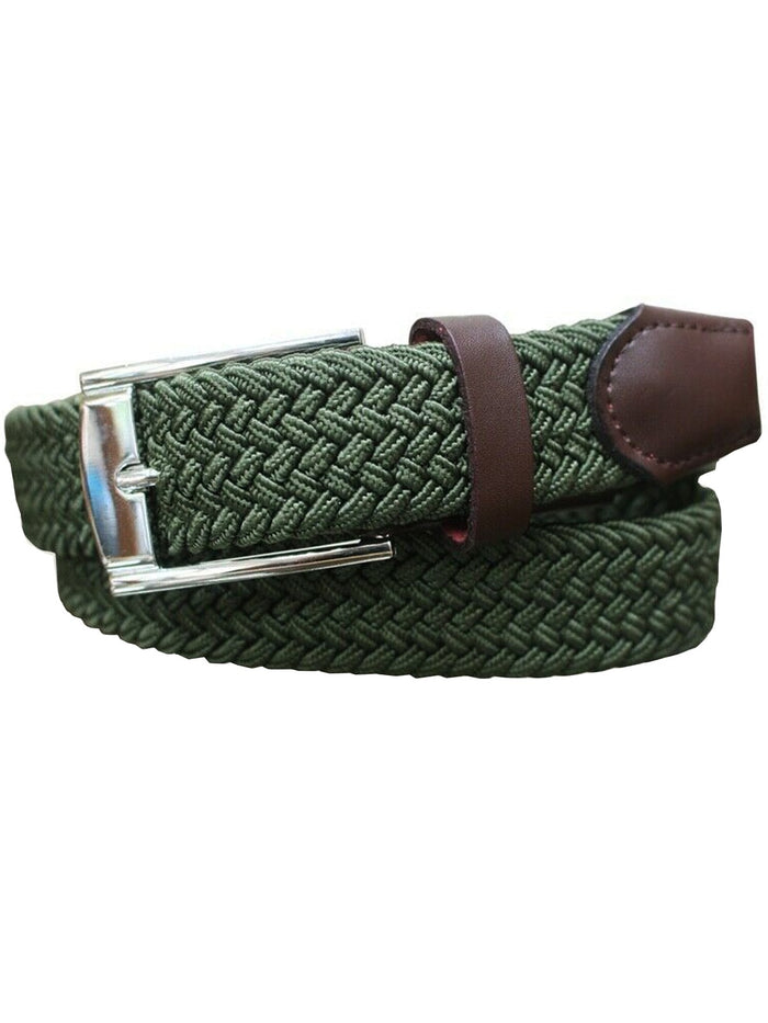 EZ BELTS 10 Accessories |  Stretchy Braided Belt | Enzo Designer Menswear ENZO RAWDENIM