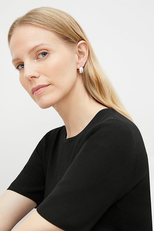 image of a woman wearing the esti earring | Exclude | Grid Hover