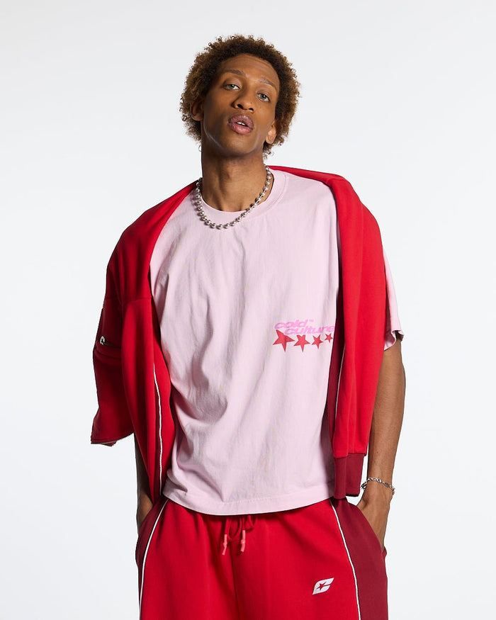 EXPLORE MORE TEE PINK - COLD CULTURE #man